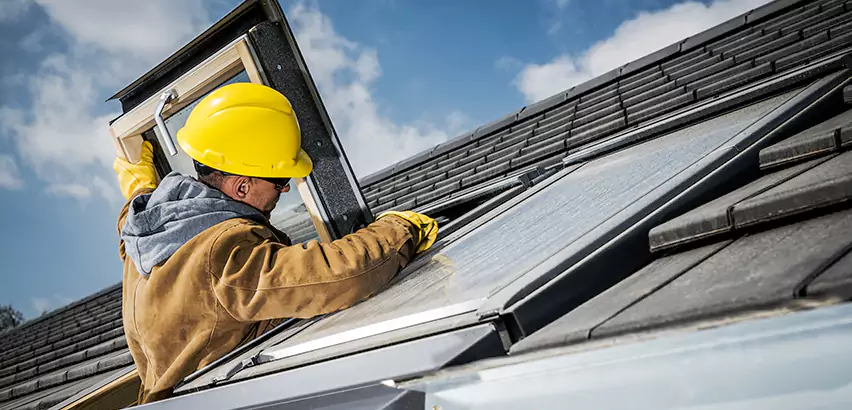 Skylight Flashing Repair in Palatine
