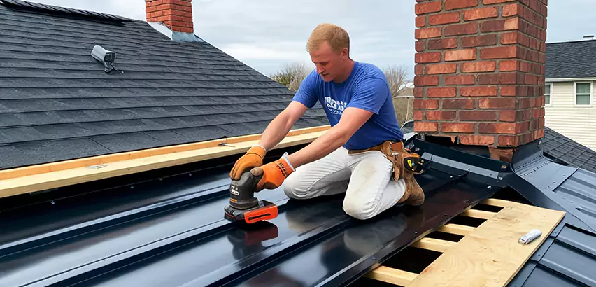 Metal Roof Leak Repair in Palatine
